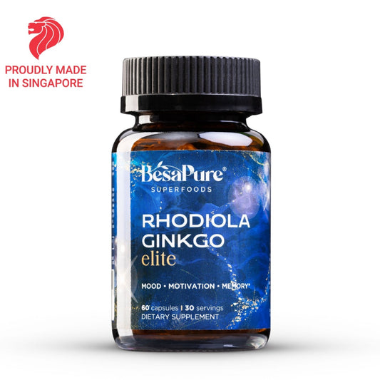 Rhodiola Ginkgo Elite – Nature's Energiser Duo