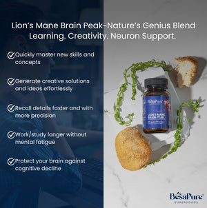 Lions Mane Brain Peak – Nature's Genius Blend