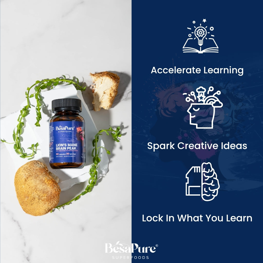 Lions Mane Brain Peak – Nature's Genius Blend