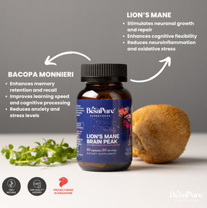 Lions Mane Brain Peak — Nature's Genius Blend