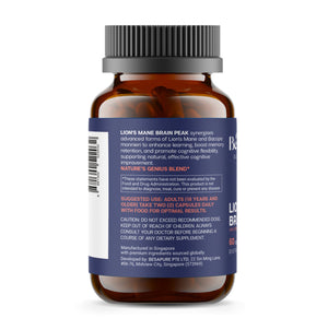 Lions Mane Brain Peak — Nature's Genius Blend