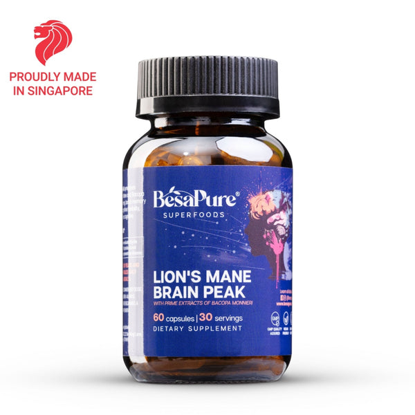 Lions Mane Brain Peak — Nature's Genius Blend