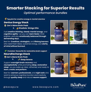 Lions Mane Brain Peak — Nature's Genius Blend