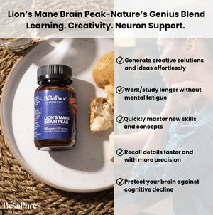 Lions Mane Brain Peak — Nature's Genius Blend