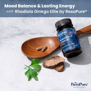 Rhodiola Ginkgo Elite — Nature's Energiser Duo