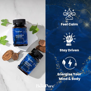 Rhodiola Ginkgo Calm Drive – Nature's Energiser Duo