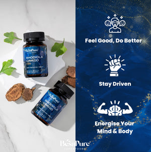 Rhodiola Ginkgo Elite — Nature's Energiser Duo