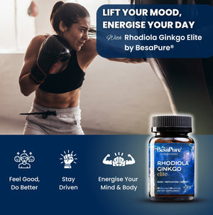 Rhodiola Ginkgo Elite — Nature's Energiser Duo