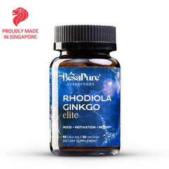 Rhodiola Ginkgo Elite — Nature's Energiser Duo