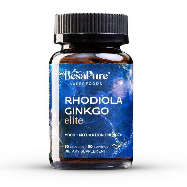 Rhodiola Ginkgo Elite — Nature's Energiser Duo