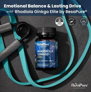 Rhodiola Ginkgo Elite — Nature's Energiser Duo