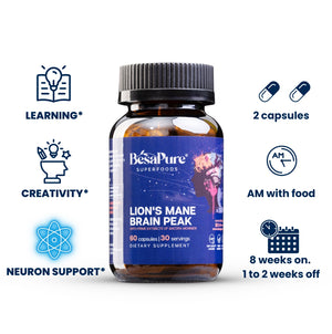 Lions Mane Brain Peak — Nature's Genius Blend